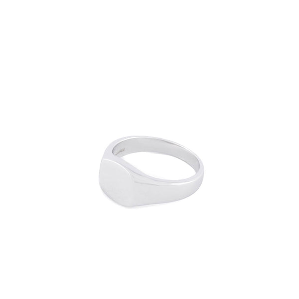 Serge Denimes Silver Signet Ring