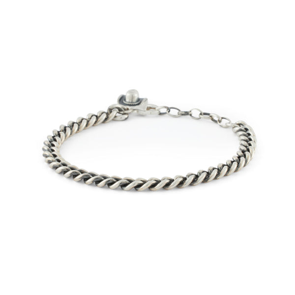 Serge Denimes Silver Stetson Bracelet