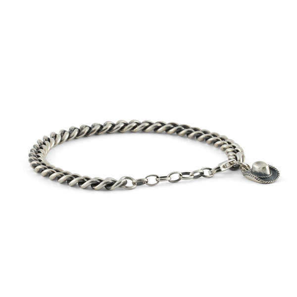 serge denimes Silver Stetson Bracelet