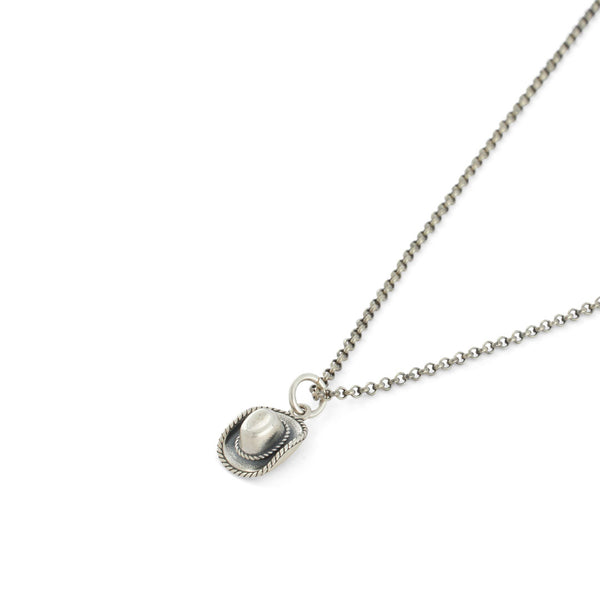 Serge Denimes Silver Stetson Necklace
