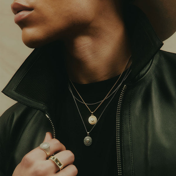 Serge Denimes Silver Wheat Chain