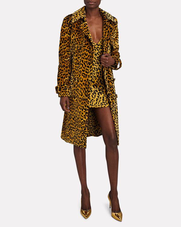 Sergio Hudson Belted Trench Coat