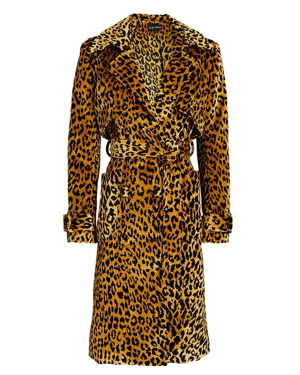 sergio hudson Belted Trench Coat