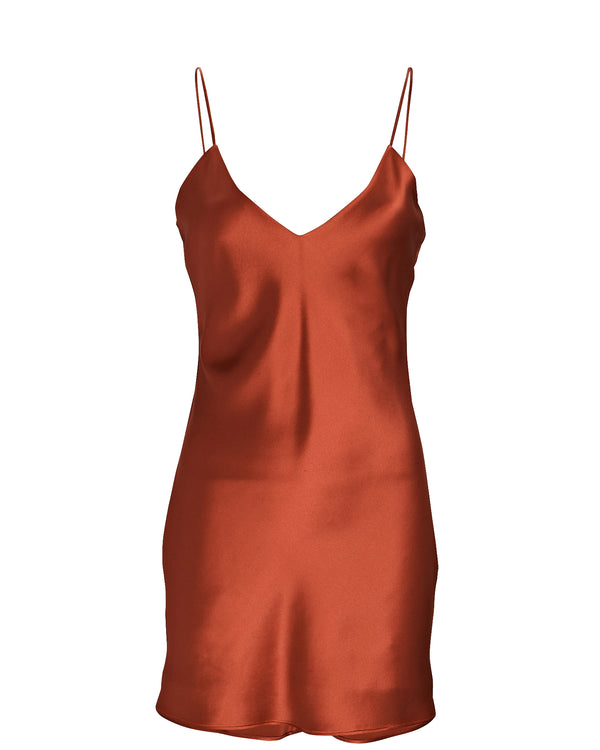 sergio hudson Bias Mini Slip Dress