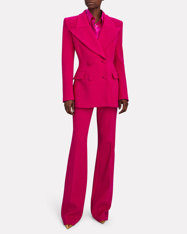 Sergio Hudson Double Breasted Blazer