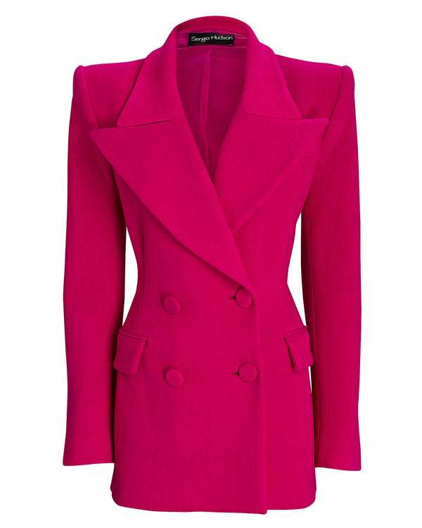 sergio hudson Double Breasted Blazer
