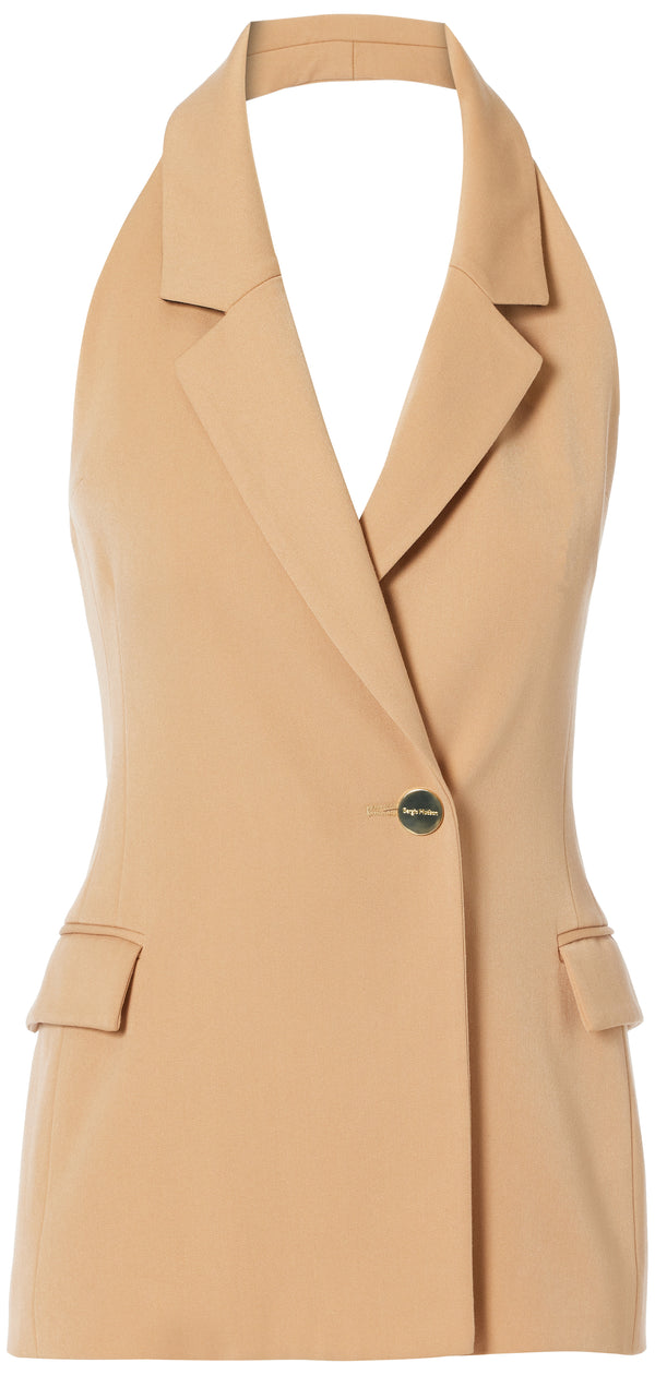 sergio hudson Double-Breasted Halter