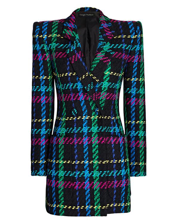 sergio hudson Double Breasted Jacket Dress