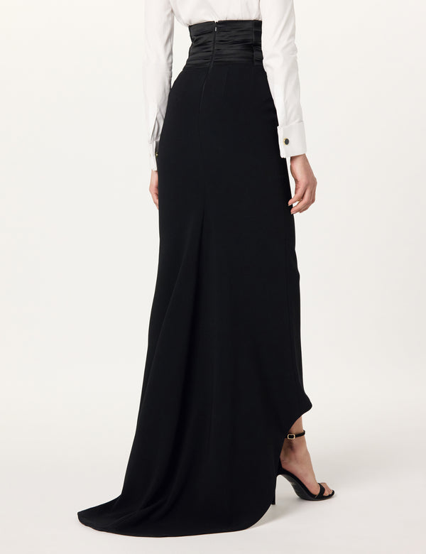 Sergio Hudson Evening Skirt W/ Cummerbund