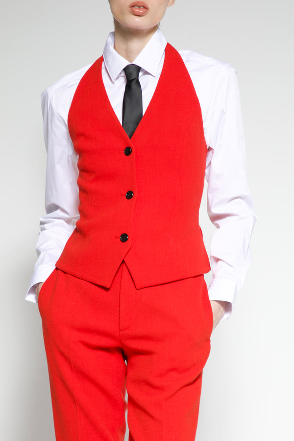 sergio hudson Halter Vest