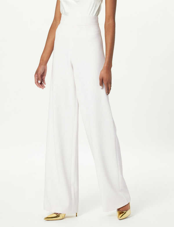 Sergio Hudson High Waist Wide Leg Pant