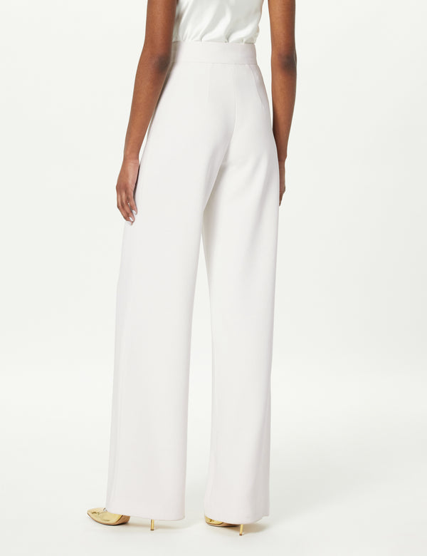 Sergio Hudson High Waist Wide Leg Pant