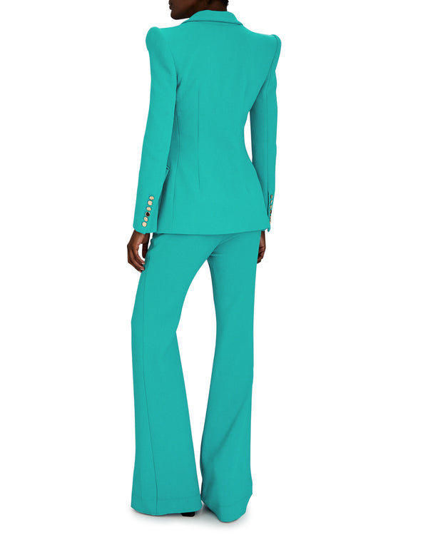 Sergio Hudson Highwaisted Flared Trouser