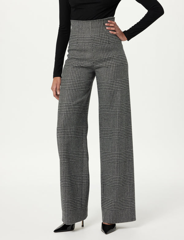 Sergio Hudson Houndstooth Signature Pant