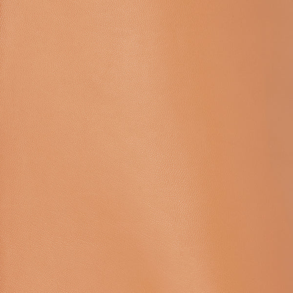 Sergio Hudson Leather Button Down Shirt Dress