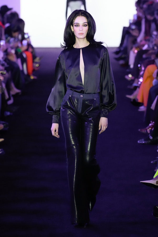 Sergio Hudson Open Slit Bodysuit