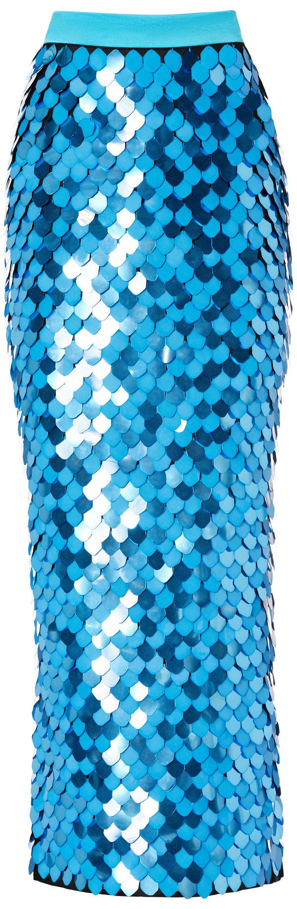 sergio hudson Paillette Maxi Skirt