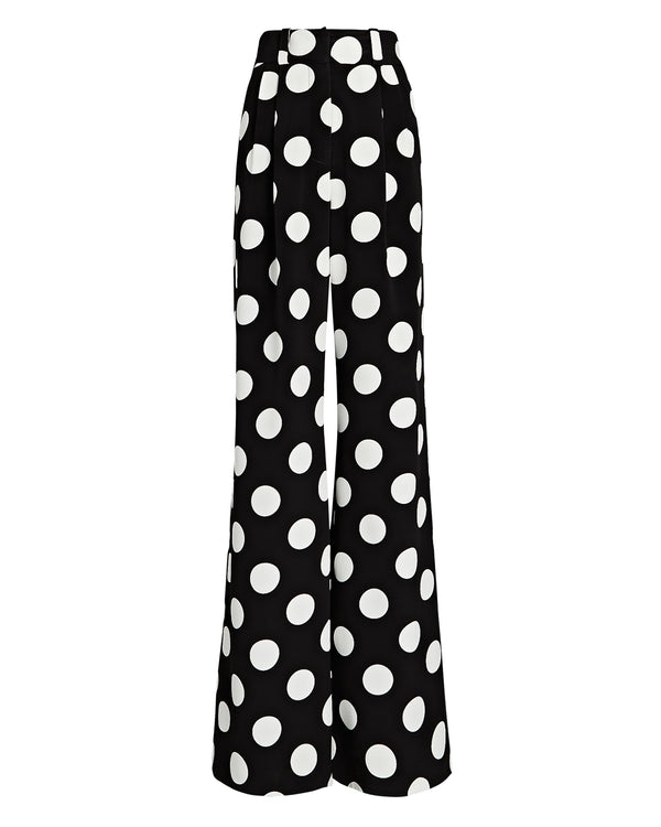 sergio hudson Pleated Wide-Leg Trouser