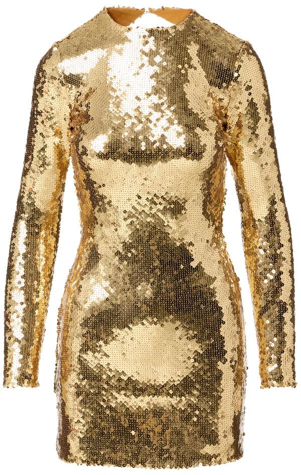 sergio hudson Sequined Mini Dress