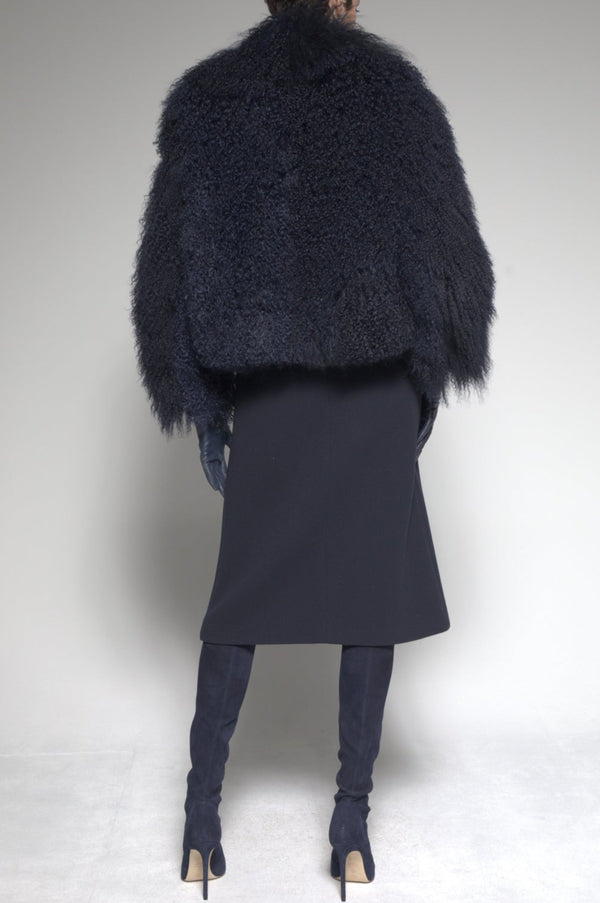 Sergio Hudson Short Fur Coat