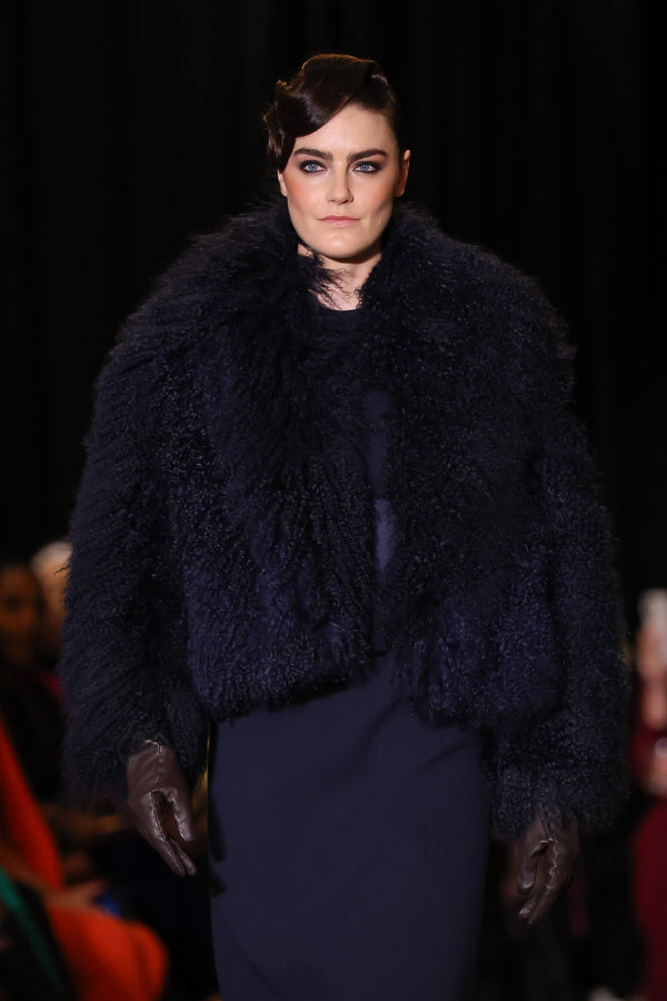Sergio Hudson Short Fur Coat