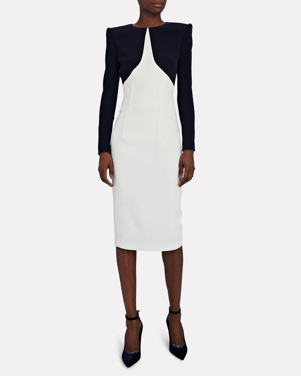 Sergio Hudson Spectator Midi Dress