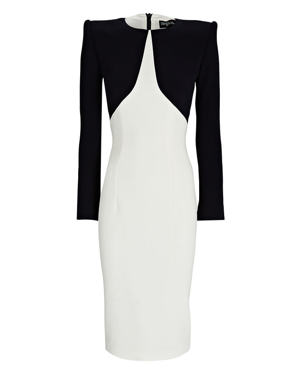 sergio hudson Spectator Midi Dress