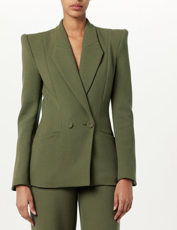 Sergio Hudson Square Lapel Jacket