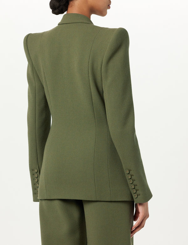 Sergio Hudson Square Lapel Jacket