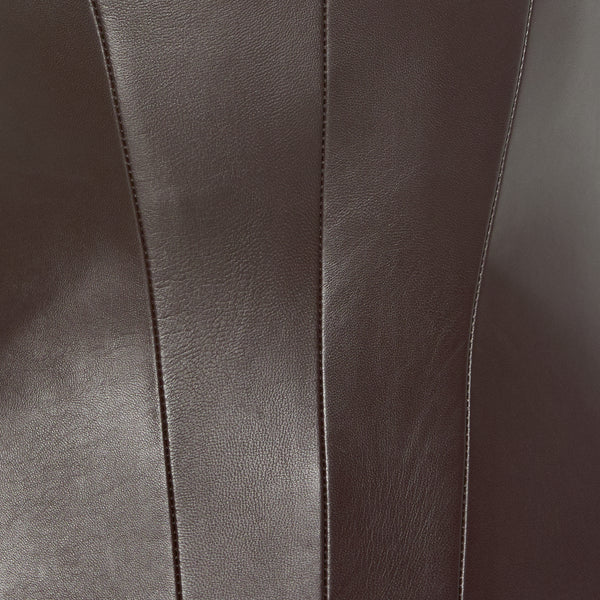 Sergio Hudson Strapless Leather Bustier