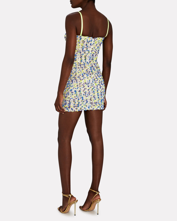 Sergio Hudson Sweetheart Mini Bustier Dress