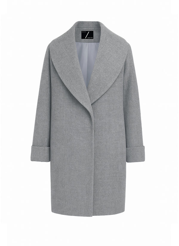 sergio hudson Tailored Wool Blend Car Coat