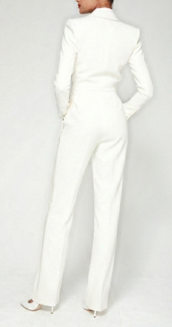 Sergio Hudson TUXEDO JUMPSUIT