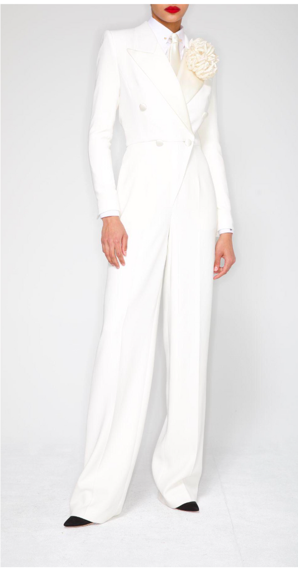 sergio hudson TUXEDO JUMPSUIT sergio hudson TUXEDO JUMPSUIT