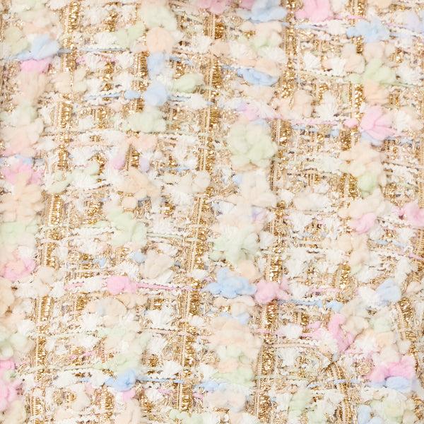 Sergio Hudson Tweed Mini Dress W/ Flap Pockets