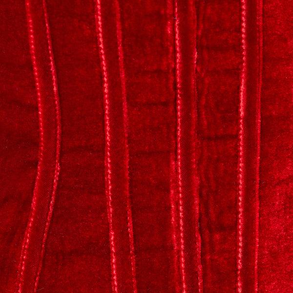 Sergio Hudson Velvet Corset