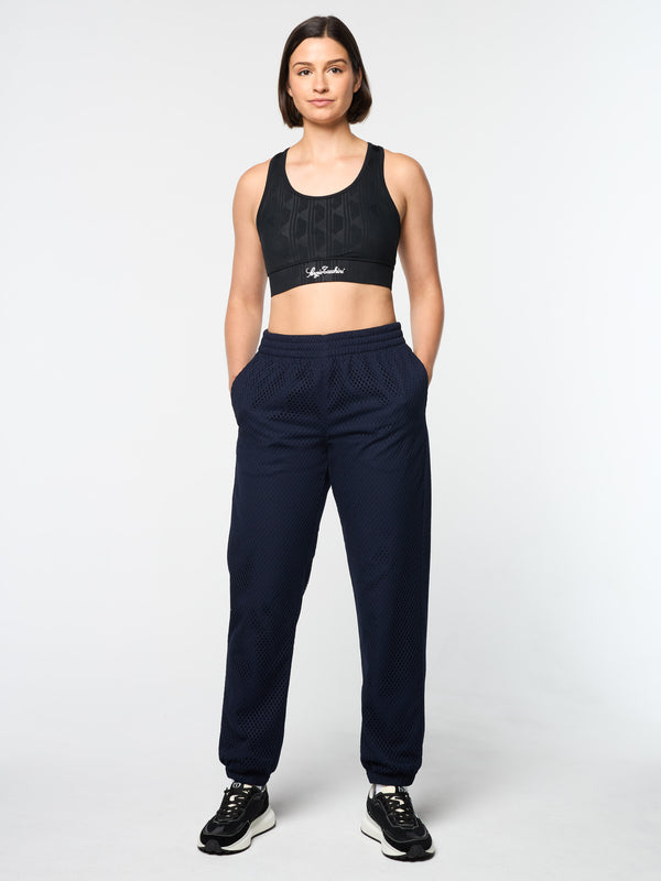 Sergio Tacchini Adria Mesh Track Pant- Maritime Blue
