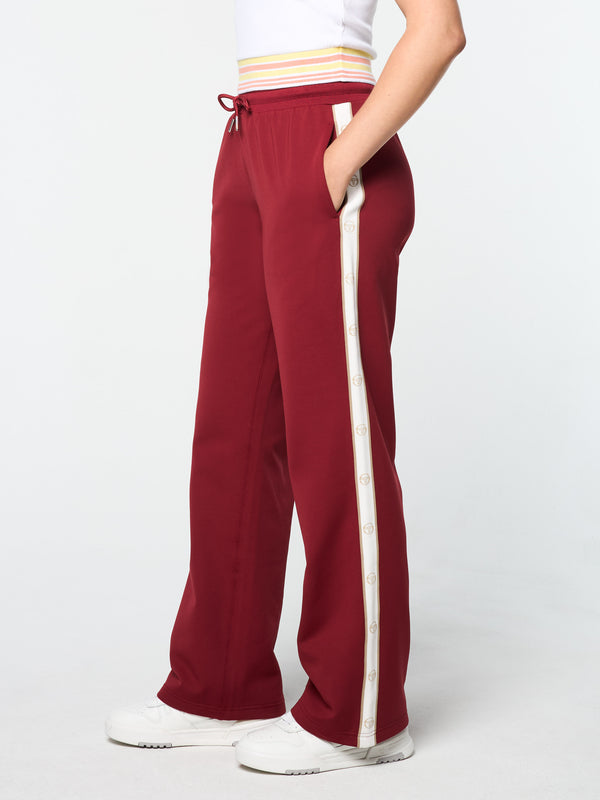 Sergio Tacchini Ardea Straight Leg Track Pant- Sun Dried Tomato
