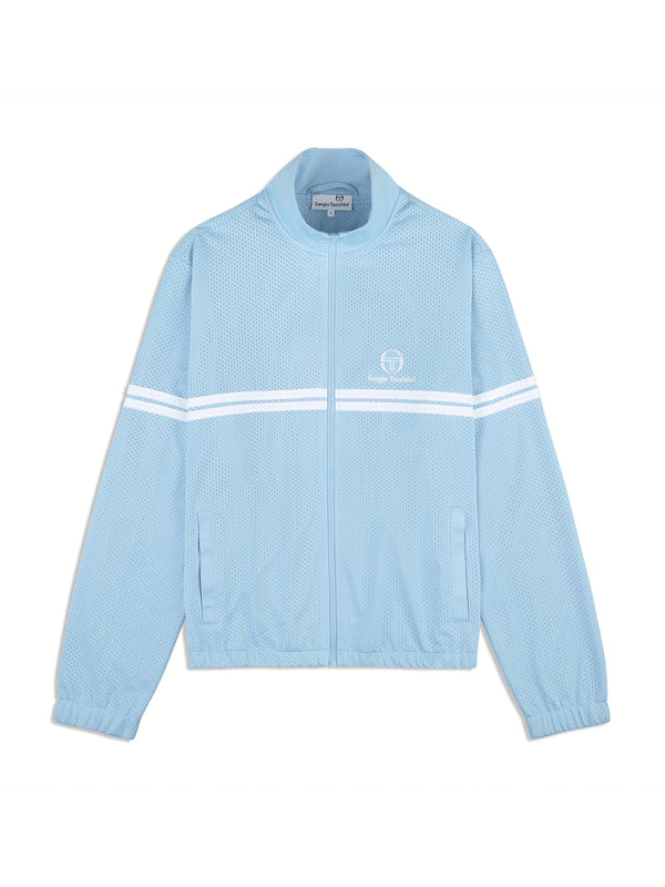 sergio tacchini Arturo Mesh Track Jacket- Dutch Canal/ White