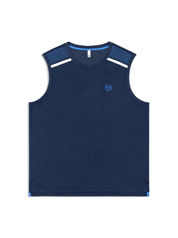 sergio tacchini Attivo Damarindo Tank- Maritime Blue