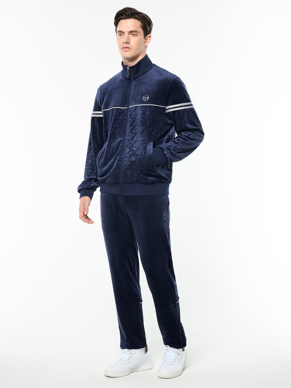 Sergio Tacchini Bandiera Track Jacket- Maritime Blue