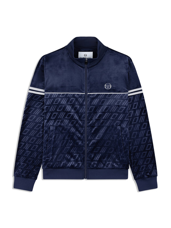 sergio tacchini Bandiera Track Jacket- Maritime Blue