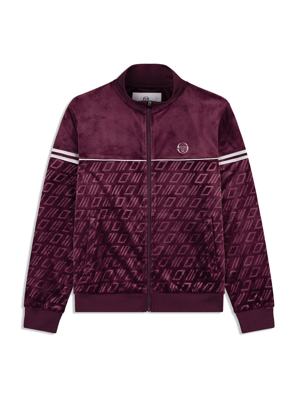 sergio tacchini Bandiera Track Jacket- Potent Purple