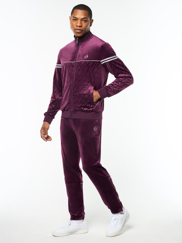 Sergio Tacchini Bandiera Track Jacket- Potent Purple