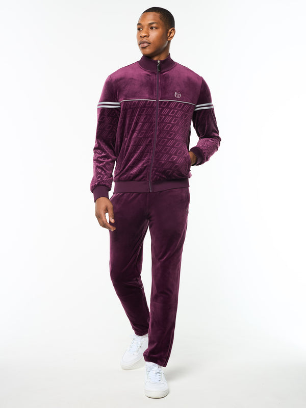 Sergio Tacchini Bandiera Track Jacket- Potent Purple