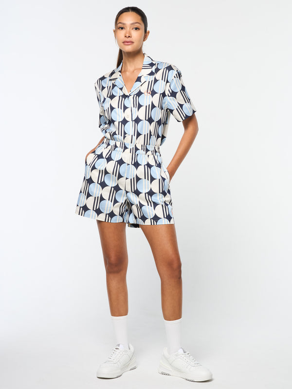 Sergio Tacchini Brikette Cabana Short- Maritime Blue