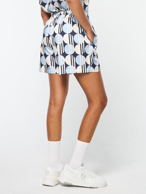 Sergio Tacchini Brikette Cabana Short- Maritime Blue