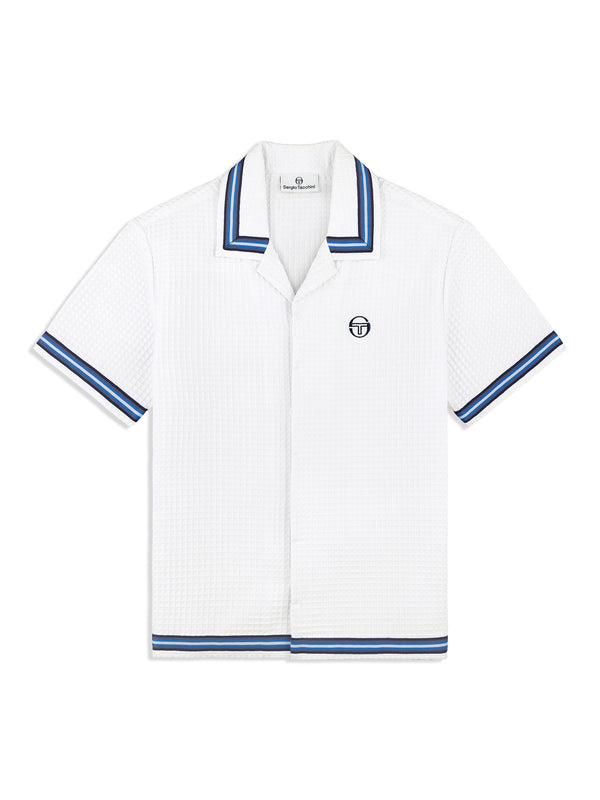 sergio tacchini Chiaro Cabana Shirt- Brilliant White