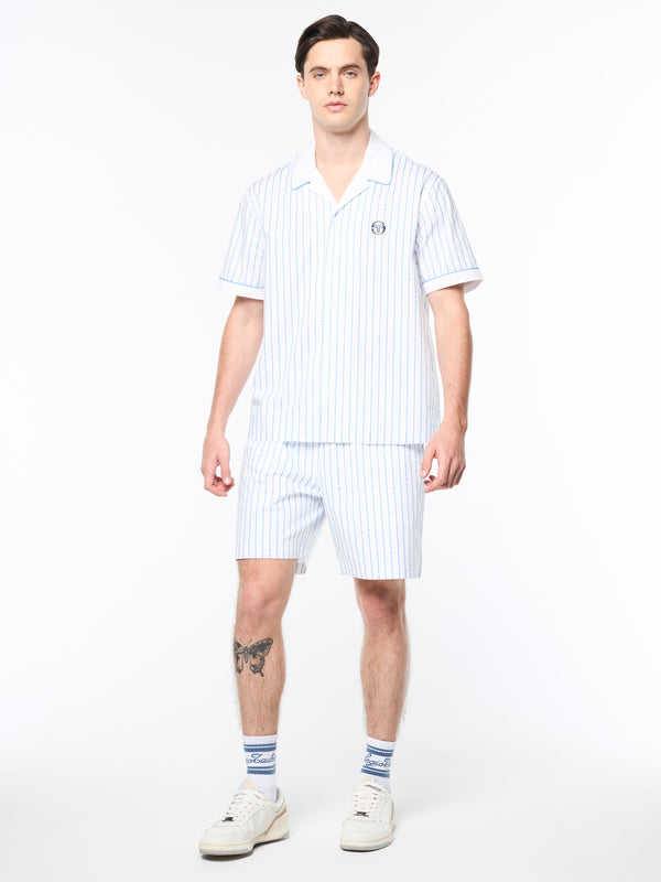 Sergio Tacchini Colonna Cabana Shirt- Brilliant White