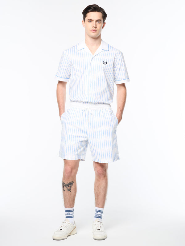 Sergio Tacchini Colonna Cabana Short- Brilliant White